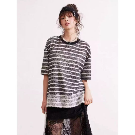 Xibeier Spot [Hangzhou North Sakura] Welfare 06.07 Short Sleeve 73312 Run Order Restriction