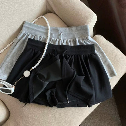 Jade Closet direct store recommendation ~ pure desire style hot girl sexy elastic waist slim shorts skirt female summer