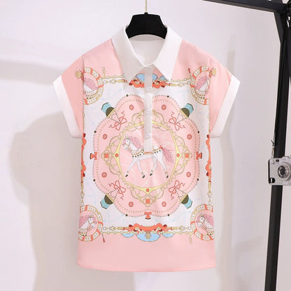 Shorts suit summer women's 2024 new style professional temperament casual fashion fashionable foreign style age-reducing two-piece summer suit