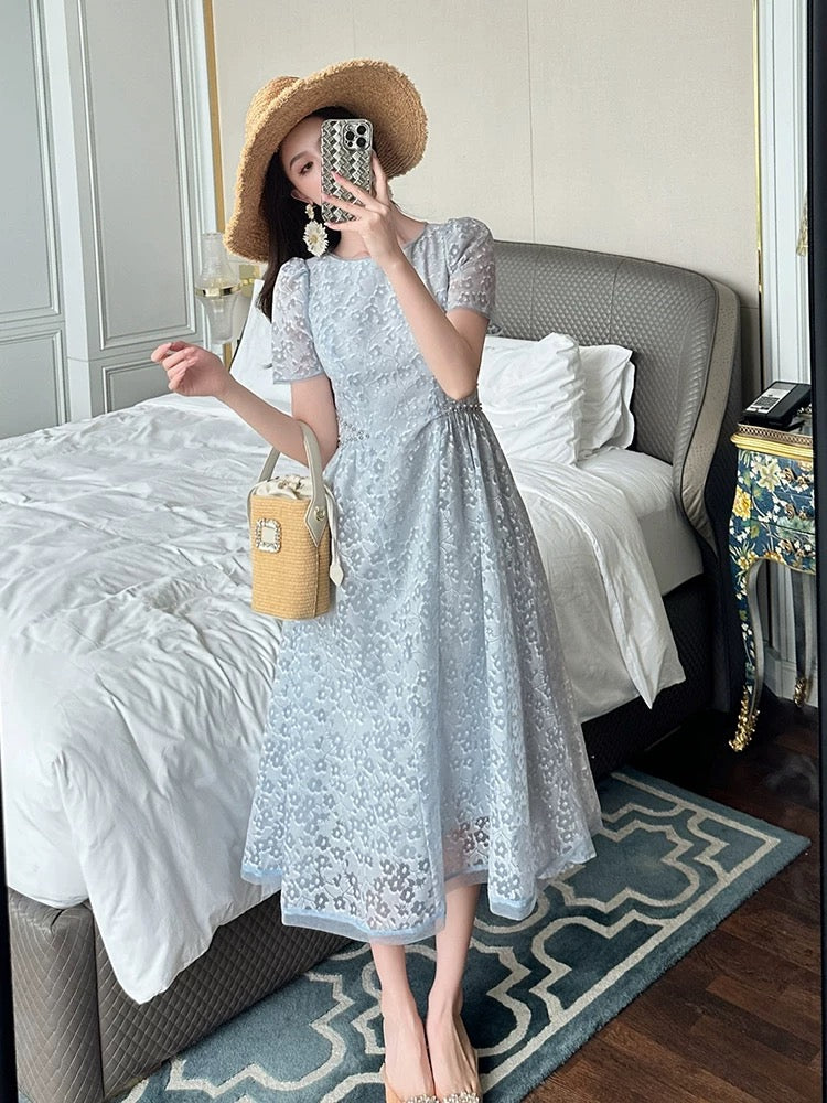 Beach holiday dress for women French style light luxury temperament ni –  Lee Nhi Boutique