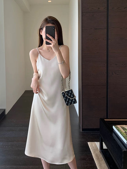 AMR UU◆Good helper for matching, wear it alone and wear it with a sexy V-neck suspender skirt, slim dress, new style for women in spring and summer