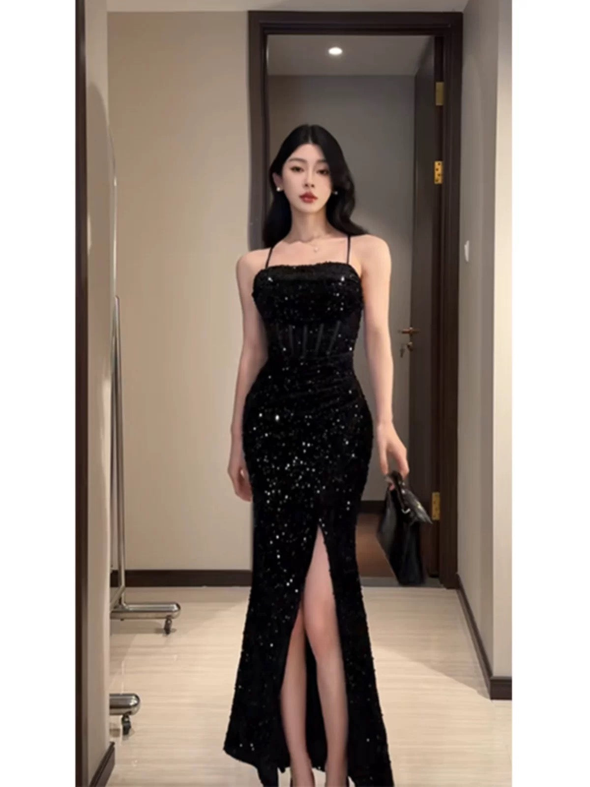 Hot girl temperament birthday dress dress women's 2025 spring and autu –  Lee Nhi Boutique