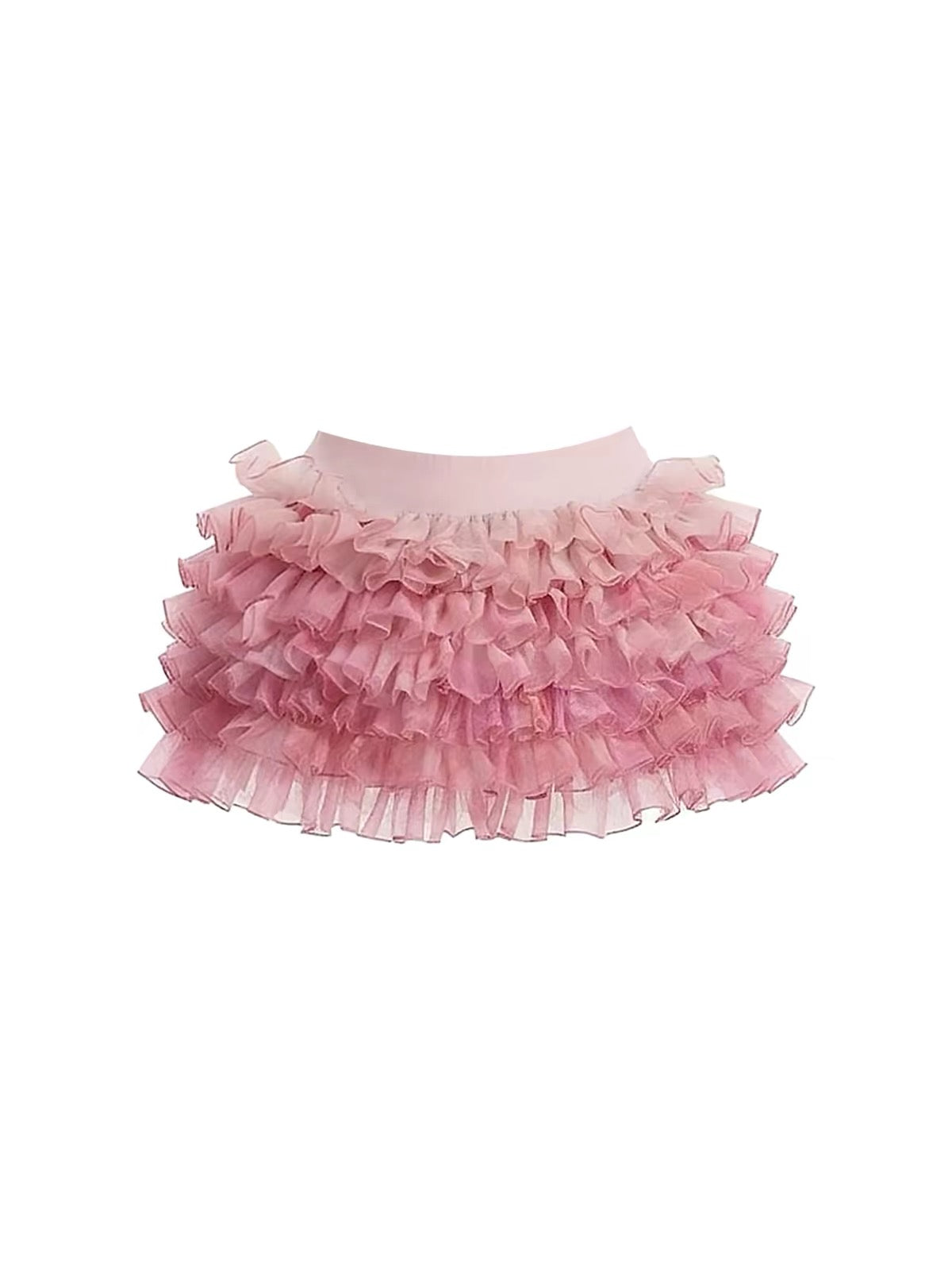 HEZA Summer Vacation Set: Sweet & Edgy Style – Bow-Detailed Boned Tube Top & High-Waisted Flared Skirt (Flattering Fit)