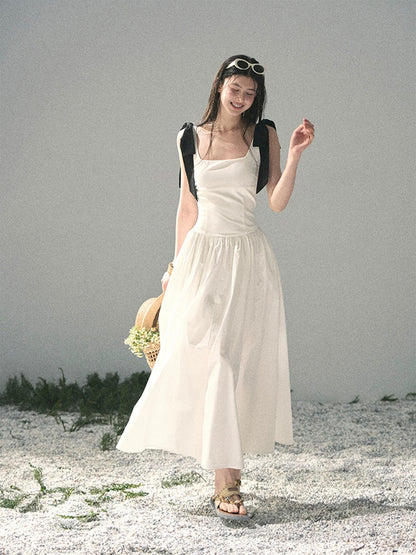 AOMALM's "Disturbed Spring Night" French-style mature woman's dress, a stunning early summer suspender dress.