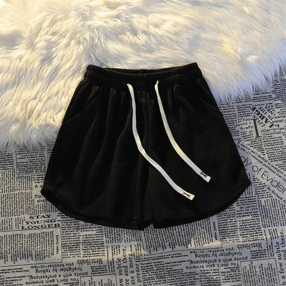 chic fashion net celebrity suit female summer salt series small tall and thin short-sleeved shorts sports leisure two-piece suit