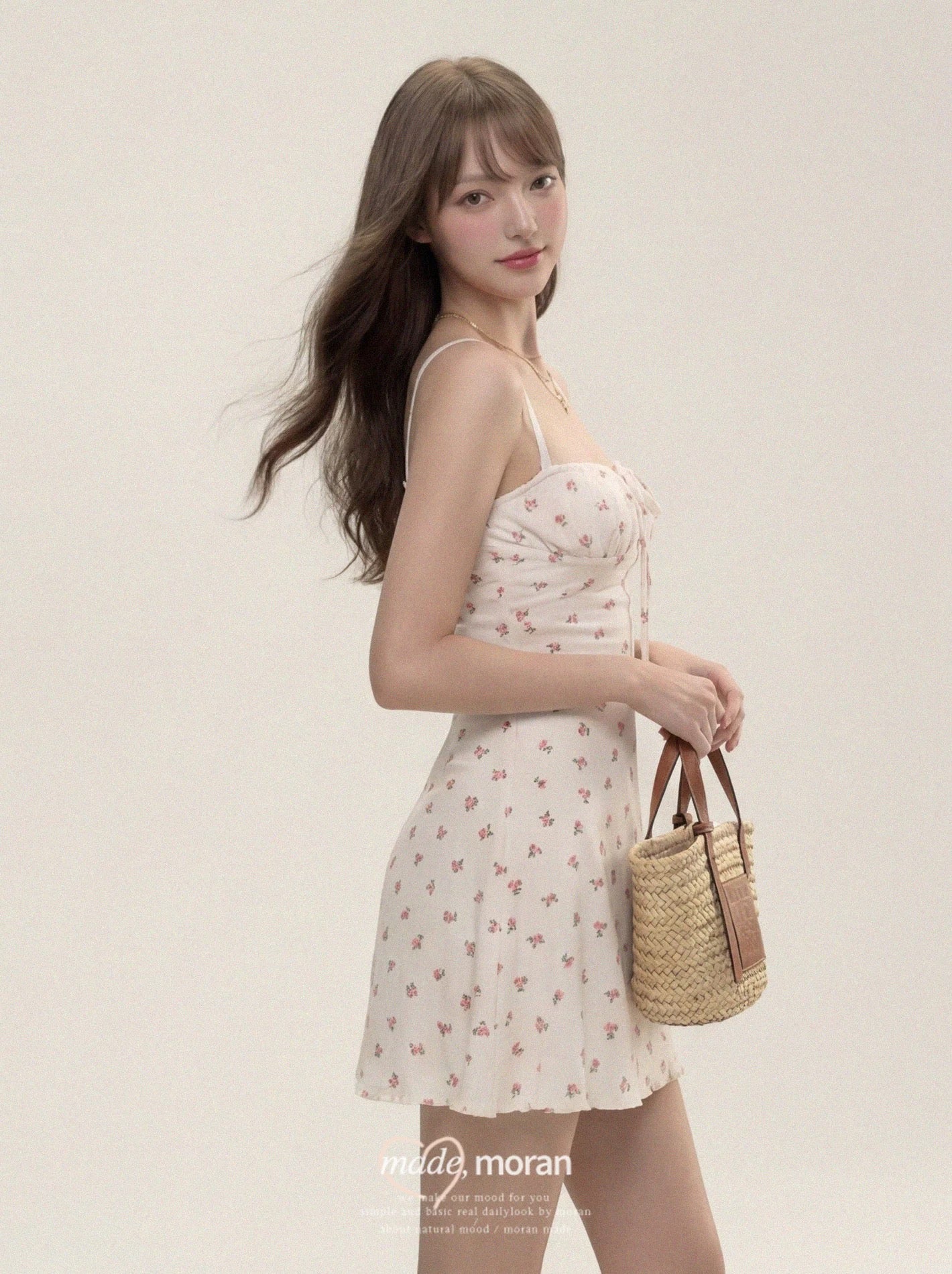 2026 New Summer Dress for Women: Floral Print Sundress, Bodycon, Slim Fit, Exquisitely Beautiful Short Dress, Pure and Alluring