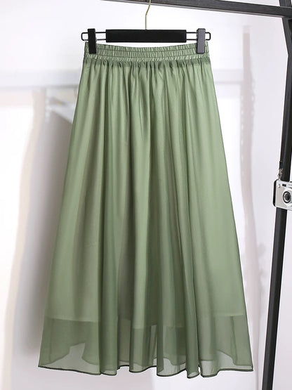 Early spring and autumn new Chinese style Hanfu skirt two-piece suit female adult 2025 summer new national style cheongsam dress