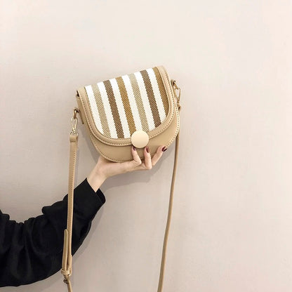 Retro small bag for women 2024 spring and summer new trendy women's bag, Korean style, versatile, fashionable, Internet celebrity, shoulder crossbody bag