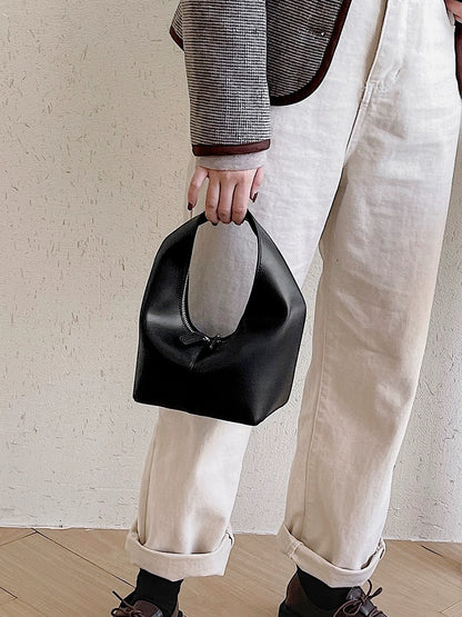 Niche design bags for women 2024 new spring and summer versatile fashion light luxury niche high-end portable bucket bag