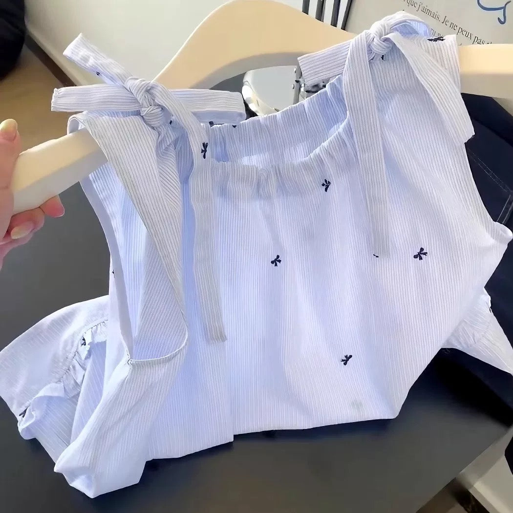 Jade Closet direct store recommendation ~ Medela sweet style design sleeveless vest doll shirt female summer