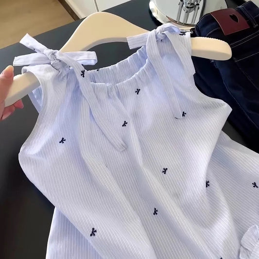 Jade Closet direct store recommendation ~ Medela sweet style design sleeveless vest doll shirt female summer