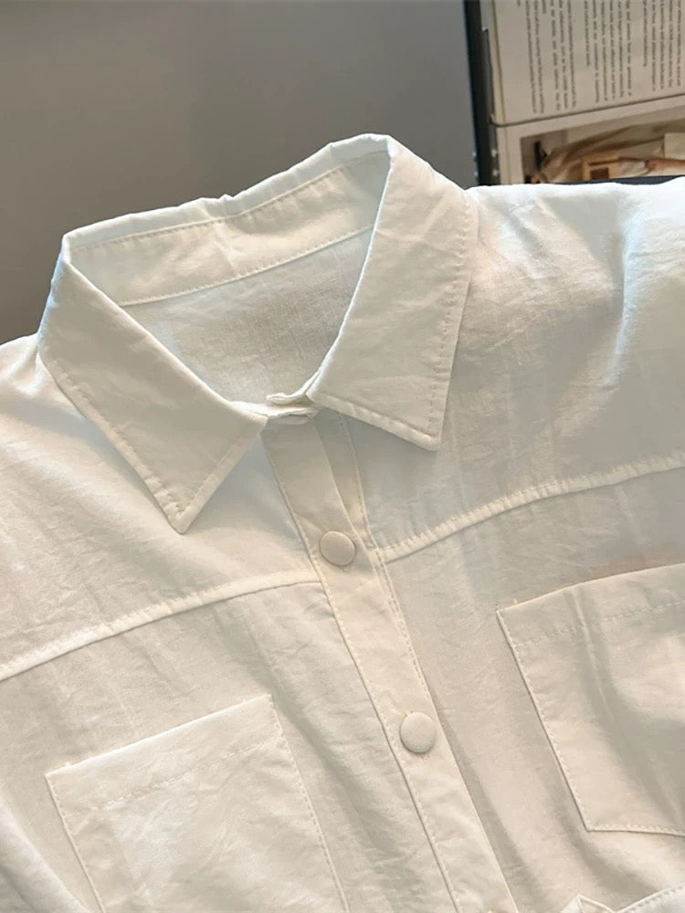 Recommended for self-retained items~ Sleeveless belted shirt for women, new summer style outerwear, temperament vest, small shirt, waist waistcoat top
