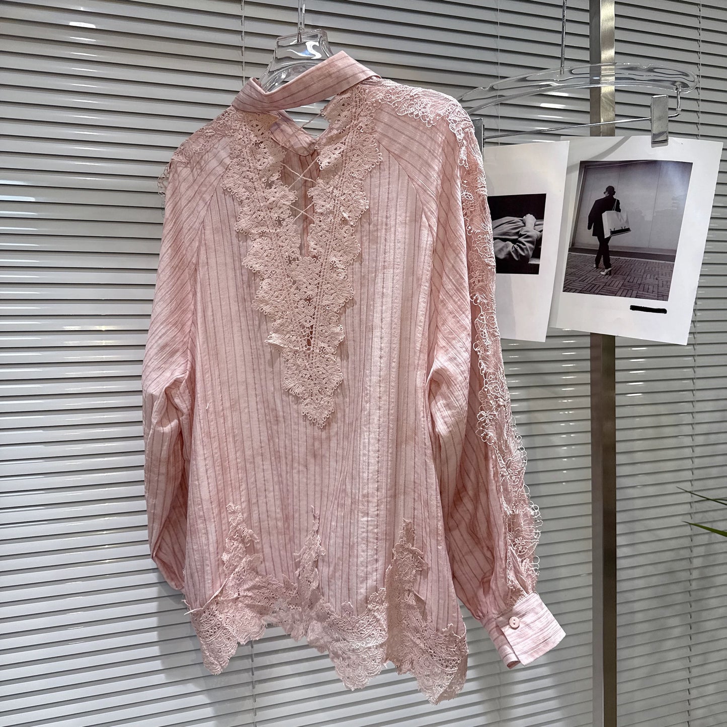 Trendy and stylish 2026 Spring New Arrival Lace-trimmed Blouse + Lace Mesh Long Skirt Set for Women (Same Style as Popular Online Celebrities)