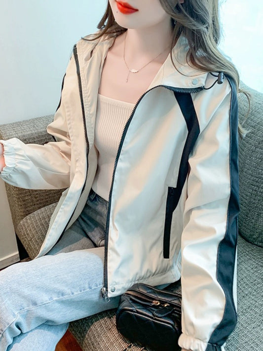 This year's popular jackets and jackets for women spring and autumn 2023 new popular autumn women's fashionable casual jacket tops