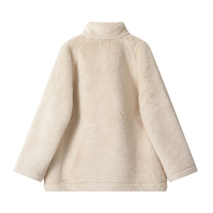 XinmonLee's popular winter new furry coat is a new style of women's loose and versatile design coat