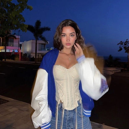 KLIOU American hot girl style retro milk apricot tube top vest women's irregular lace thin waist top summer