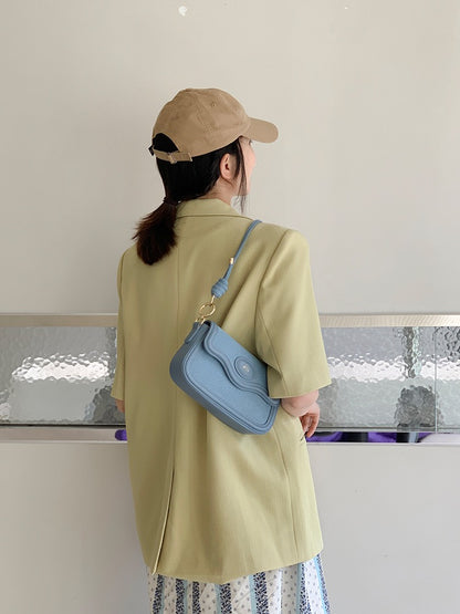 Micocah bag 2023 new bag denim underarm bag small square bag women's shoulder retro high-end niche
