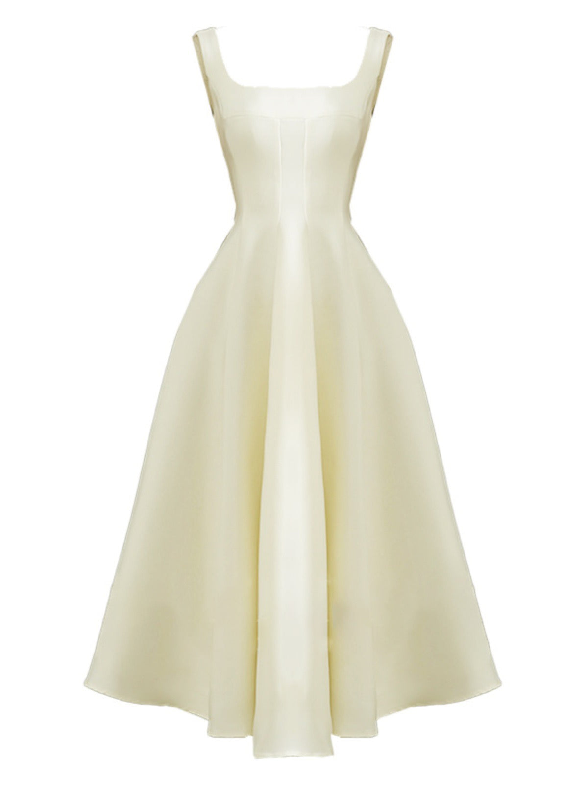 Tea break French white suspender skirt high-end sense birthday dress dress super fairy waist slimming temperament summer