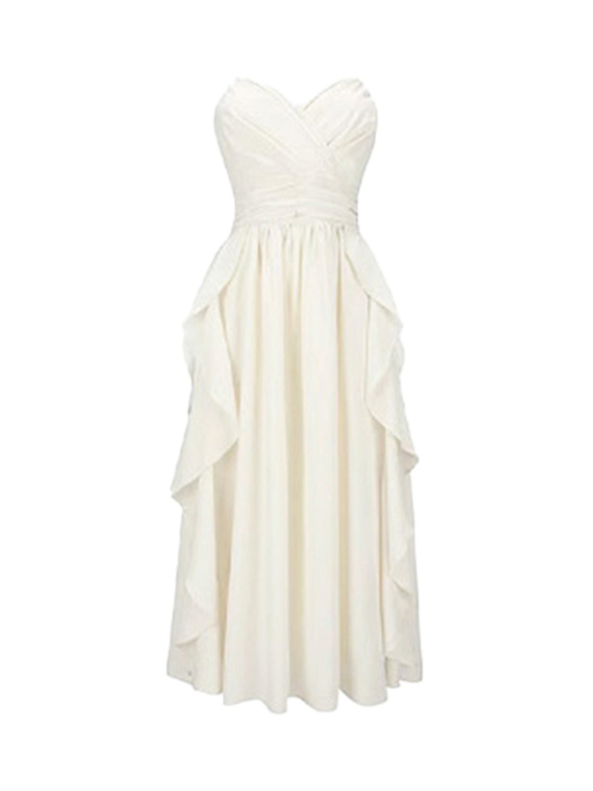 Seaside vacation style super fairy sling small white dress French gentle dress pure desire style temperament slightly fat and thin summer
