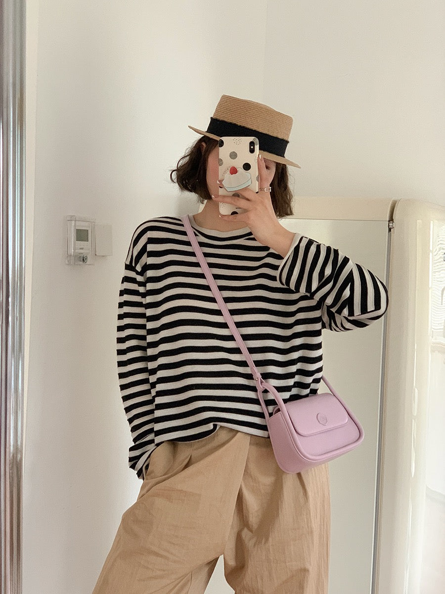 Micocah "Spring Flower Basket" Bag Vegetable Basket Handbag One Shoulder Messenger Small Square Bag Female Texture Niche