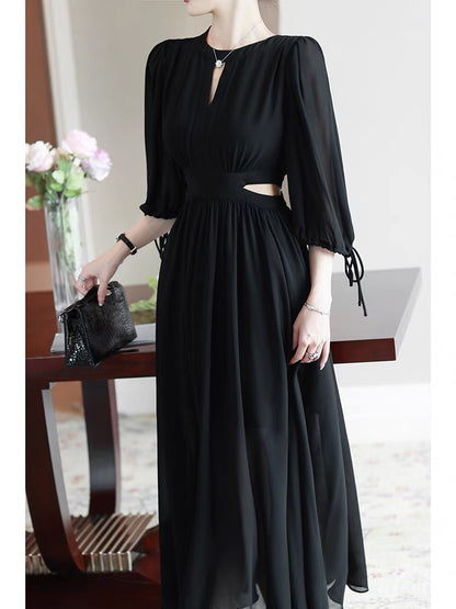 Temperament celebrity Greek style dress 2022 new women's summer elegan Lee Nhi Boutique Temperament celebrity Greek style dress 2022 new women's summer elegan Lee Nhi Boutique