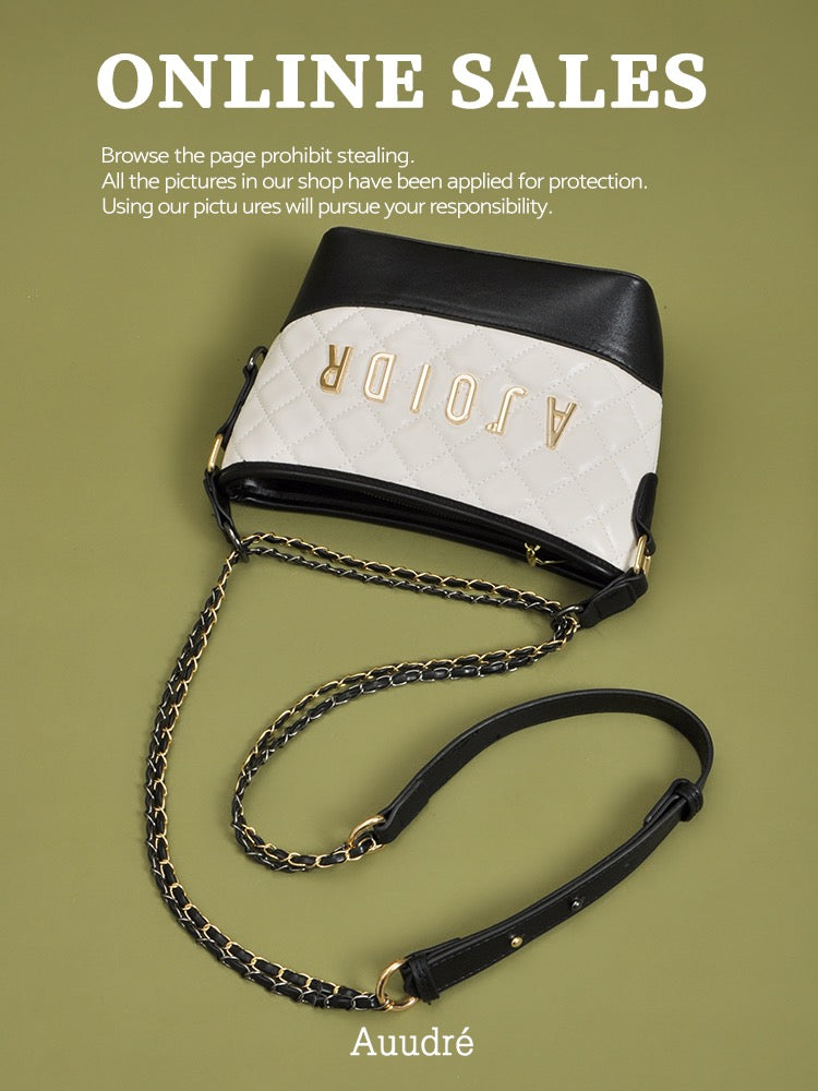 Auudre this year's popular small bag female 2023 summer new trendy all-match Messenger bag chain shoulder hobo bag