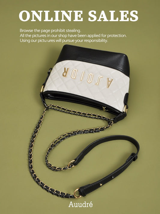 Auudre this year's popular small bag female 2023 summer new trendy all-match Messenger bag chain shoulder hobo bag
