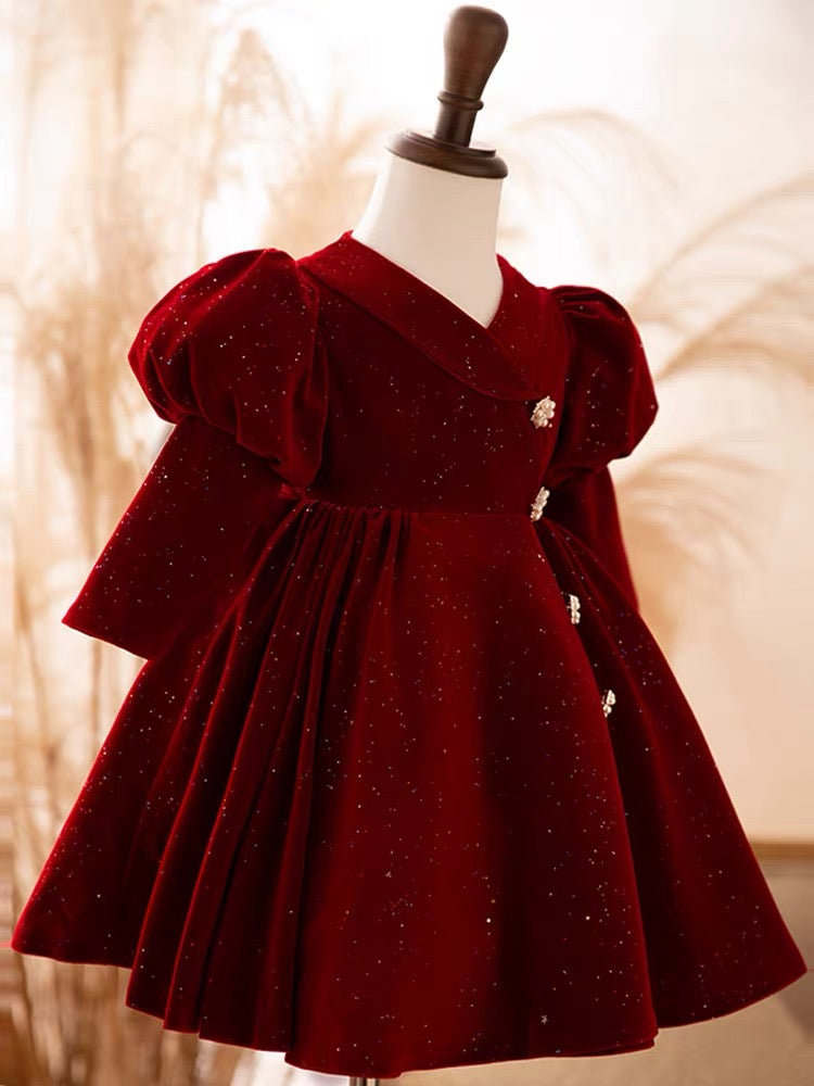 Children's one-year-old banquet baby girl's birthday catch week dress Lee Nhi Boutique Children's one-year-old banquet baby girl's birthday catch week dress Lee Nhi Boutique