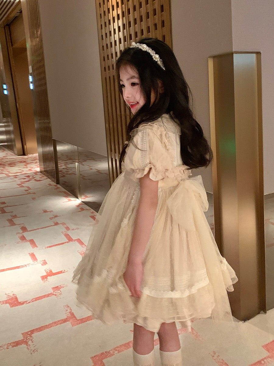 Children's clothing girls lolita skirt 2023 new Lolita summer dress children's baby Spanish princess dress