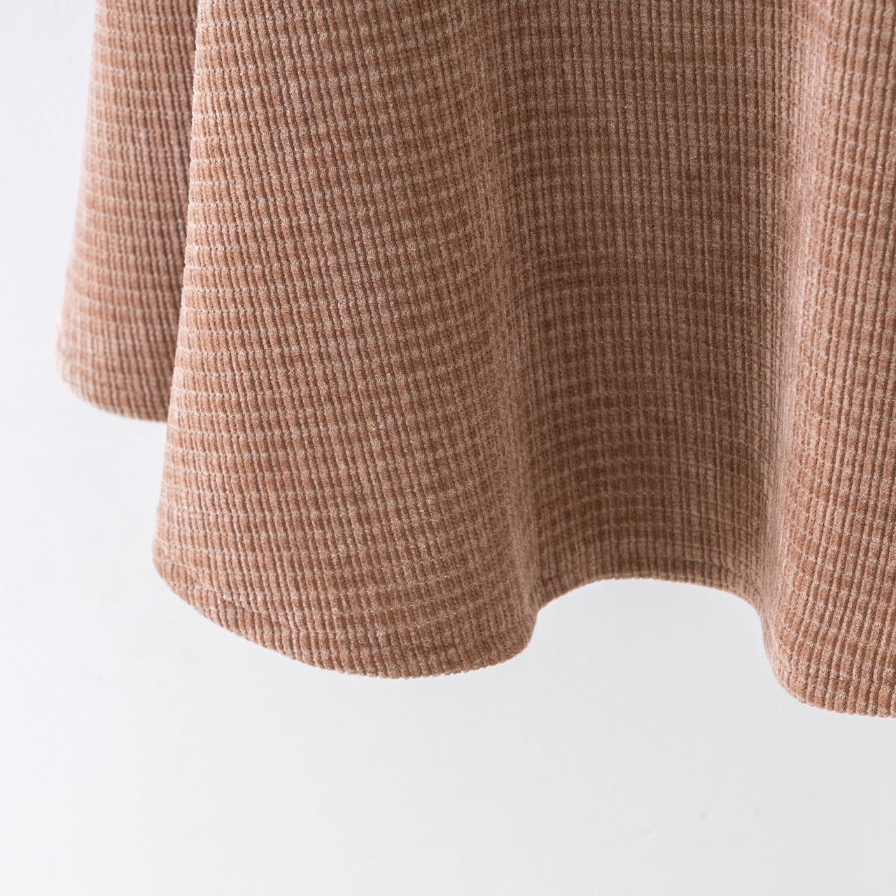 Khaki mermaid skirt female autumn and winter 2022 new high waist bag hip skirt mid-length corduroy skirt professional