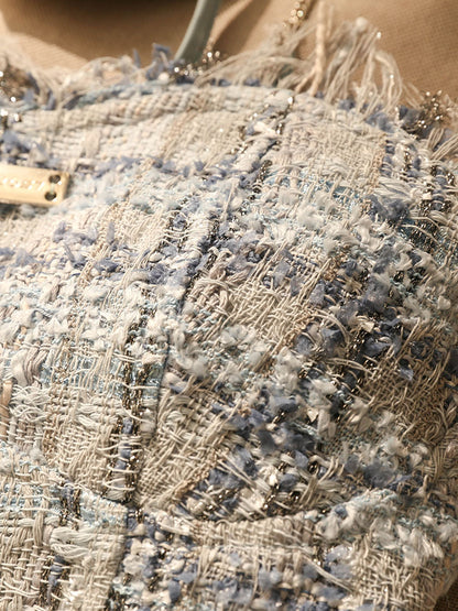 French chic and beautiful sweet cool chain babes camisole women's inner and outer wear design sense niche short top