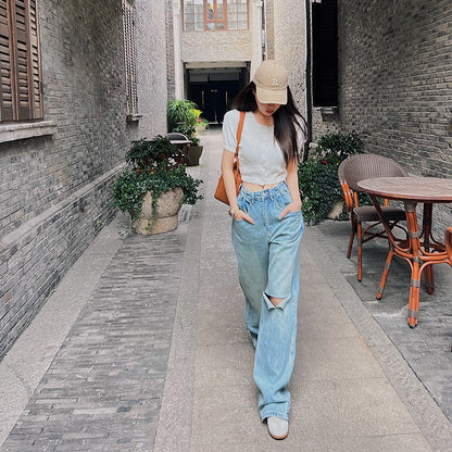 Silver custom 3/27 [off the street formula] wide-leg pants YS3022