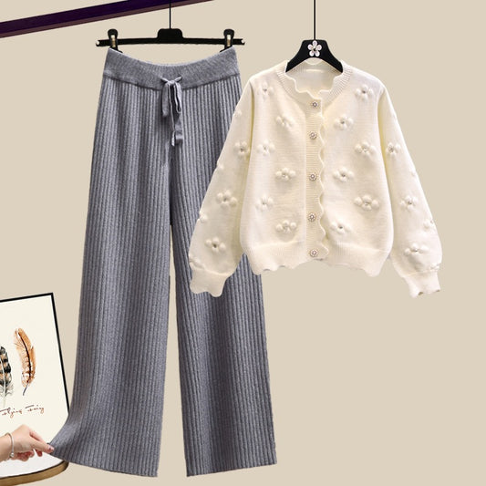 Autumn new women's clothing gentle style small fragrance suit