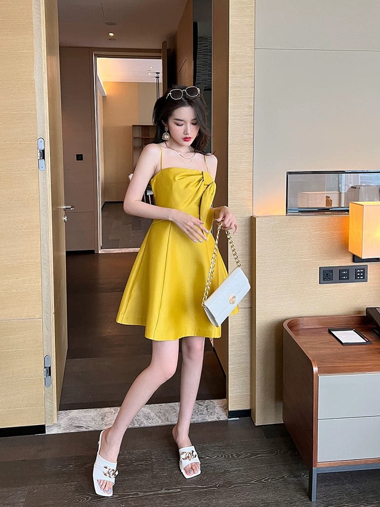European station summer short dress temperament celebrity new hot girl – Lee Nhi Boutique