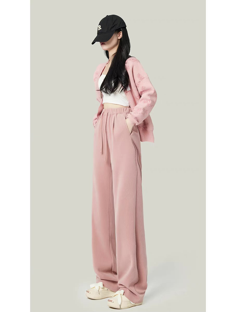 Lee pink velvet pants hotsell