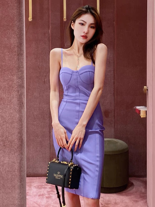 hego light luxury high-end niche birthday party skirt temperament celebrity stunning dress annual meeting evening dress
