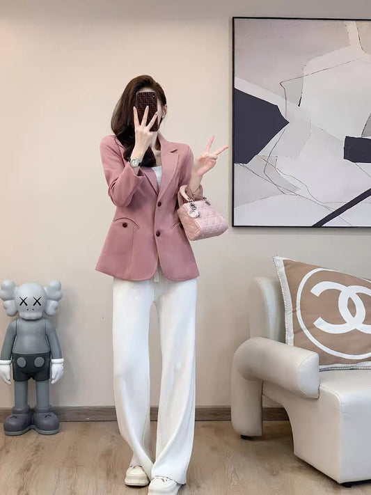 2022 autumn and winter new Korean version of the temperament, light and familiar style