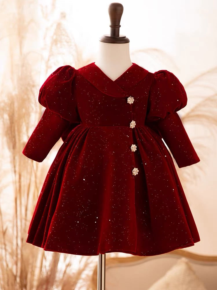Children's one-year-old banquet baby girl's birthday catch week dress Lee Nhi Boutique Children's one-year-old banquet baby girl's birthday catch week dress Lee Nhi Boutique