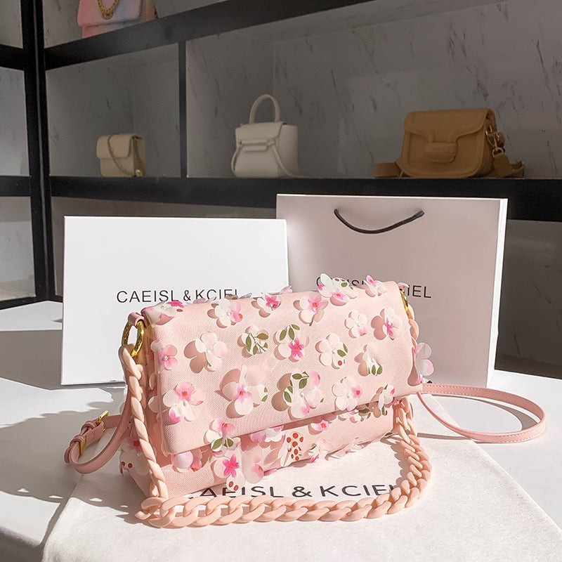 CAEISL&KCIEL women's bag high-end summer flower underarm bag women's 2022 new all-match foreign style shoulder bag