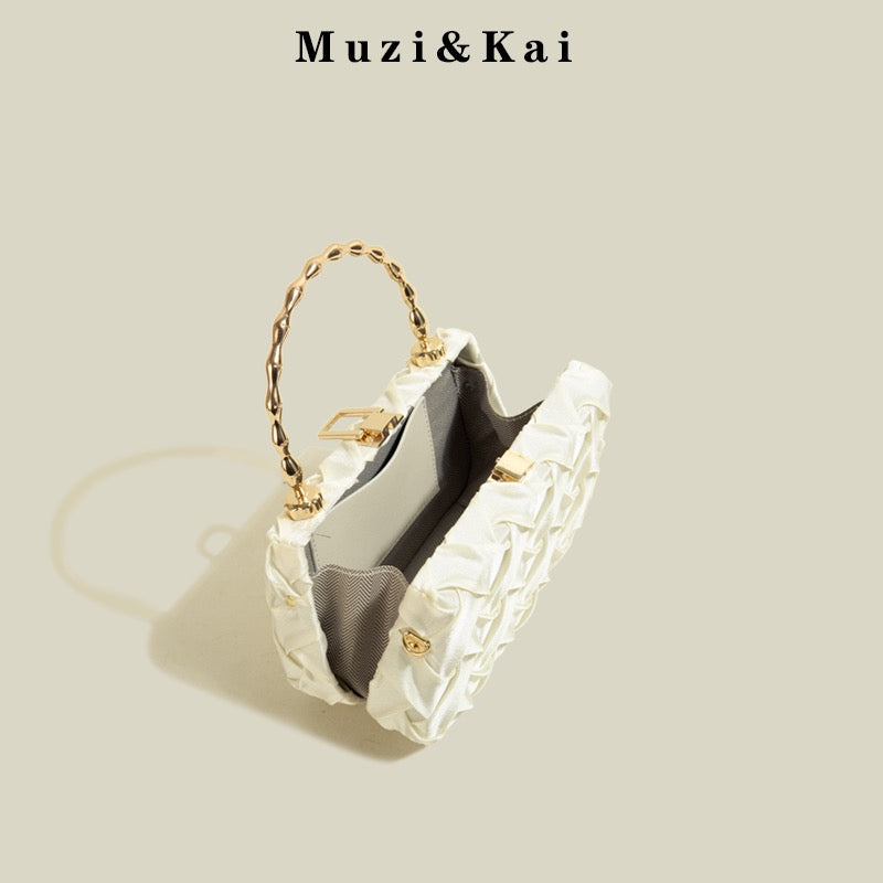 MuziKai genuine high-grade texture hand bag women 2022 new trendy fashion Messenger chain small square bag women