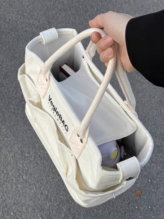 Japan vegiebag mommy bag portable mother and baby bag out light large capacity mother bag female canvas tote bag