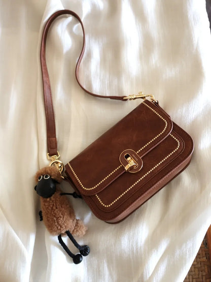 South wind Chio2nd Austro-Hungarian Empire small square bag female autumn 2022 new retro wild one-shoulder messenger bag