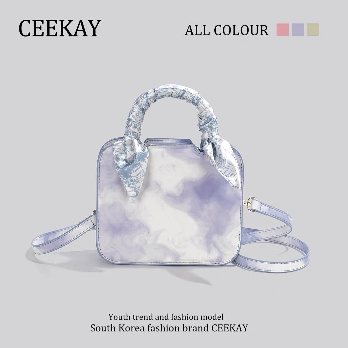 CEEKAY original authentic this year popular small hand-held biscuit bag niche design bag female summer all-match messenger bag 1200