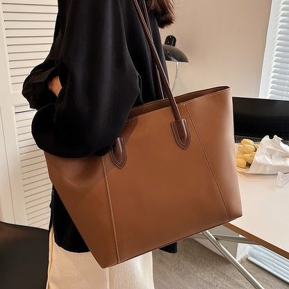 Big bag women's large-capacity bag 2022 new shoulder bag hand shoulder bag advanced 2023 ladies commuter tote bag