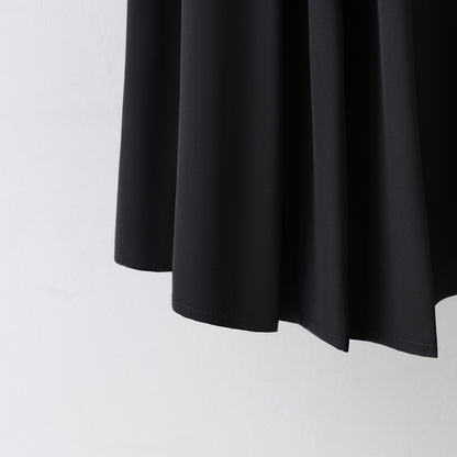 2022 new a-line skirt women's summer design feeling small crowd big swing umbrella skirt small man