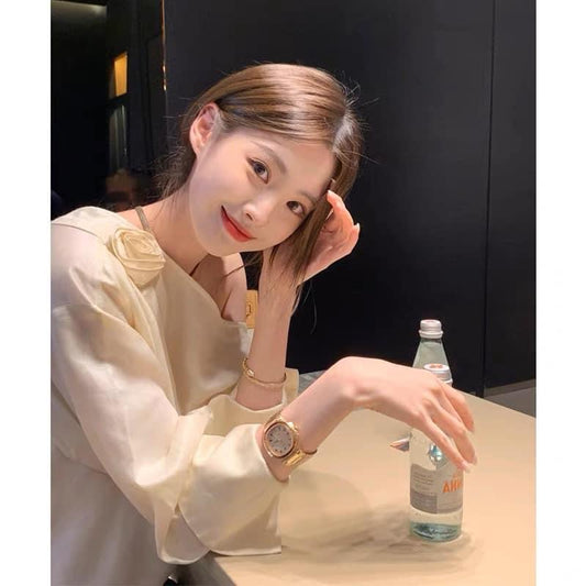 2ND STUDIOS off-the-shoulder top female celebrity temperament high-end 2022 autumn new niche royal sister fan